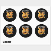 Sticker Rond Pompier | Membre honoraire Grumpy Firefighter (Feuille)