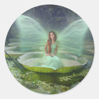 Sticker Rond Pond Fairy