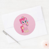 Sticker Rond Poney (Enveloppe)