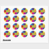 Sticker Rond Pont (Feuille)