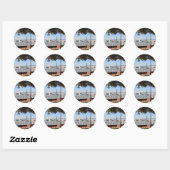 Sticker Rond Pont Camden NJ (Feuille)