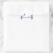 Sticker Rond Pont Charleston Ravenel (Sac)