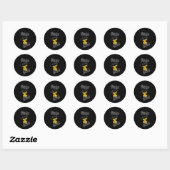 Sticker Rond Pont Chick #4 (Feuille)