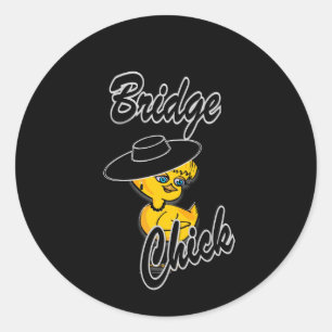 Sticker Rond Pont Chick #4