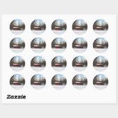 Sticker Rond Pont couvert (Feuille)