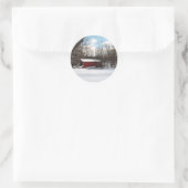 Sticker Rond Pont couvert (Sac)