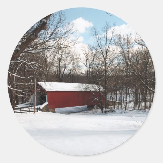 Sticker Rond Pont couvert (Devant)