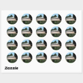 Sticker Rond Pont couvert Corbin (Feuille)