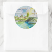 Sticker Rond Pont de Venise (Sac)