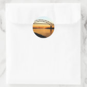 Sticker Rond Pont du Cap Cod Bourne (Sac)