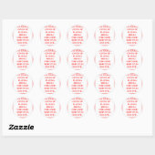 Sticker Rond pont en double (Feuille)