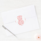 Sticker Rond pont en double (Enveloppe)