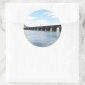 Sticker Rond Pont ferroviaire Rockville Stone Masonry Arch (Sac)
