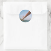 Sticker Rond Pont Golden Gate (Sac)