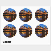 Sticker Rond Pont Hawthorne (Feuille)