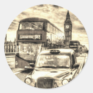 Sticker Rond Pont Londres de Westminster