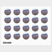 Sticker Rond Pont River Gorge (Feuille)