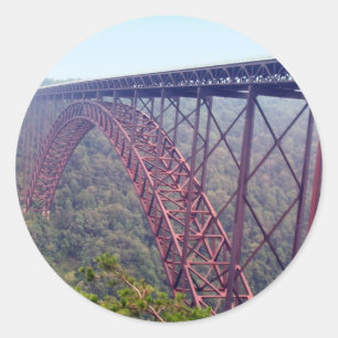 Sticker Rond Pont River Gorge