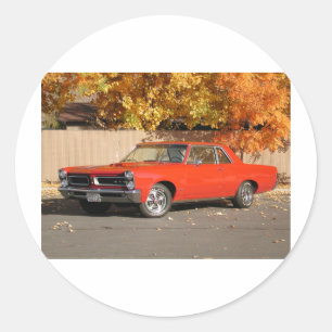 Sticker Rond Pontiac GTO