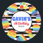 Sticker Rond Pop It Anniversaire Sticker, Fidget Anniversaire S<br><div class="desc">Pop It Anniversaire Sticker,  Fidget Anniversaire Sticker Couleur primaire Fidget Anniversaire</div>