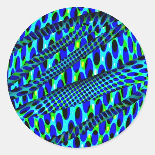 Sticker Rond Pop Super (Devant)