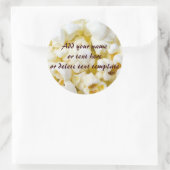 Sticker Rond Popcorn (Sac)