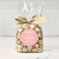 Popcorn Baby shower Popping avec enthousiasme Favo
