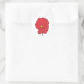 Sticker Rond Poppy (Sac)