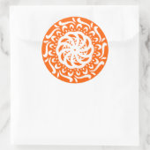 Sticker Rond Poppy Mandala (Sac)