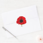 Sticker Rond POPPY of Remembrance (Enveloppe)
