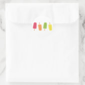 Sticker Rond Popsicles (Sac)
