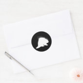 Sticker Rond Porcupine (Enveloppe)