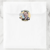 Sticker Rond Porky POTUS Anti-Obama Gear (Sac)