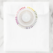 Sticker Rond Porte-broches droit (Sac)