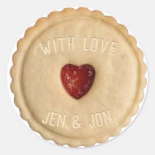 Sticker Rond Porte - clé d'aimant Jam Biscuit