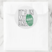 Sticker Rond Porte - clé d'Arabie Saoudite (Sac)