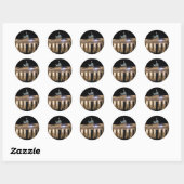 Sticker Rond porte de brandenburg (Feuille)