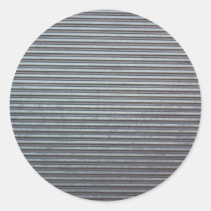 Sticker Rond Porte de garage en métal, Toronto