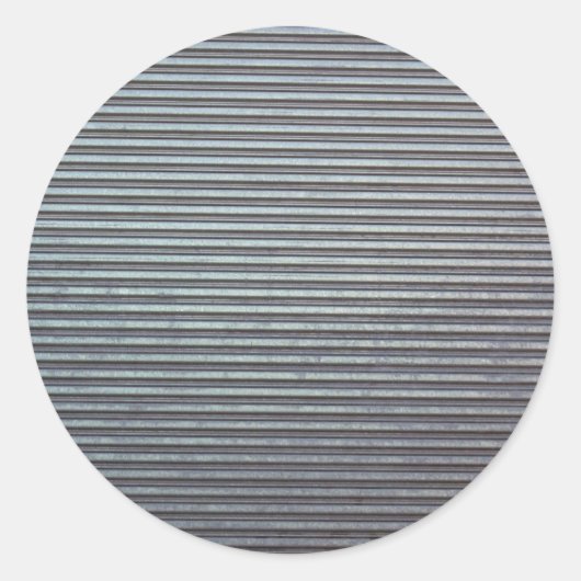 Sticker Rond Porte de garage en métal, Toronto (Devant)