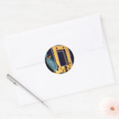 Sticker Rond Porte spatiale d'Apollo (Enveloppe)