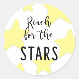 Sticker Rond Portée pour les étoiles