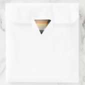 STICKER ROND PORTER FIDE TRIANGLE 3D (Sac)