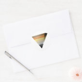 STICKER ROND PORTER FIDE TRIANGLE 3D (Enveloppe)