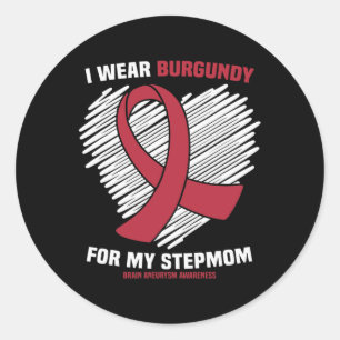 Sticker Rond Porter La Bourgogne Pour Mon Chef-D'Oeuvre Cerveau