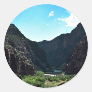 Sticker Rond Portes de Lodore Dinosaur Monument National