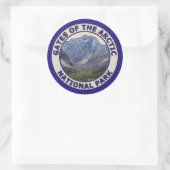 Sticker Rond Portes du parc national de l'Arctique (Sac)