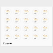 STICKER ROND PORTEZ FIERTÉ (Feuille)