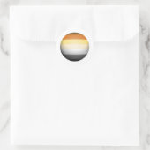 STICKER ROND PORTEZ LA SPHÈRE FIERTÉ (Sac)