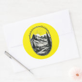 Sticker Rond Portez les saisons (Enveloppe)