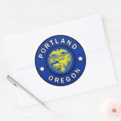 Sticker Rond Portland Oregon (Enveloppe)